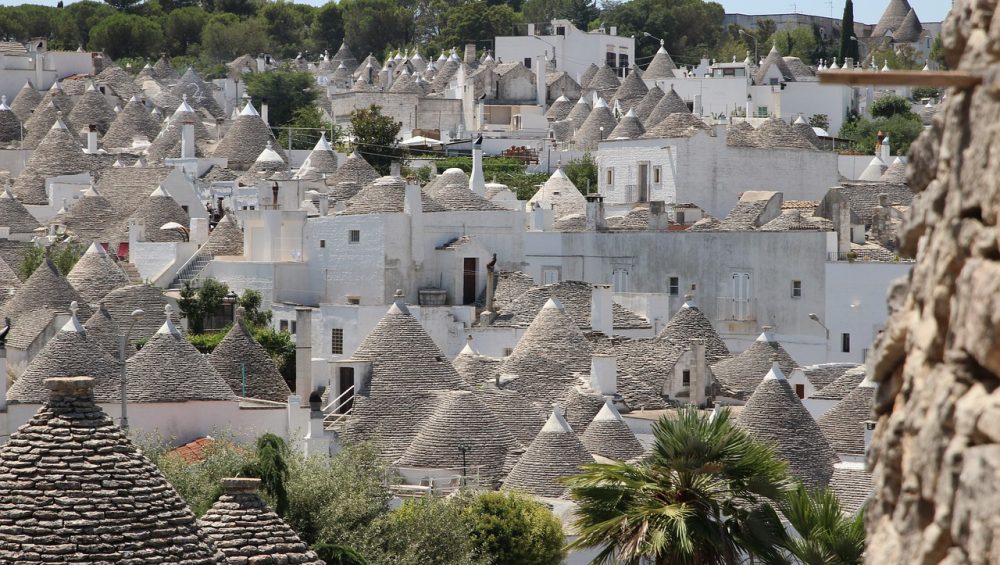 Panoramica trulli di Alberobello