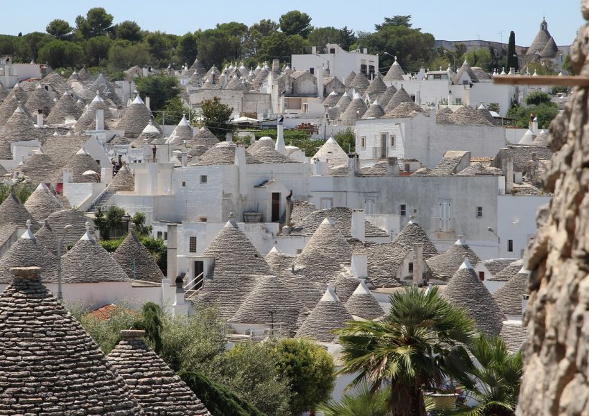 Panoramica trulli di Alberobello