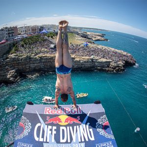 Evento Red Bull Cliff Diving a Polignano a Mare