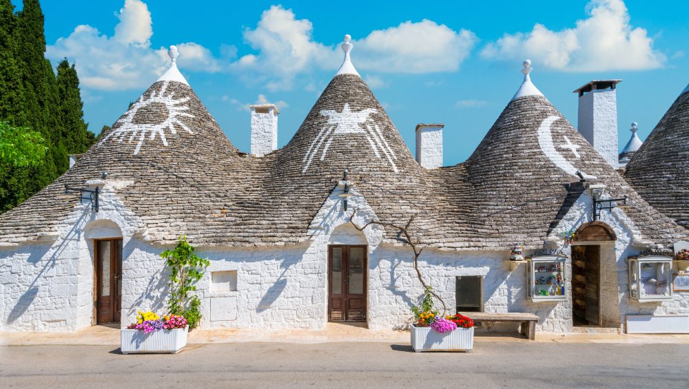 I famosi trulli di Alberobello