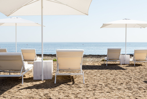 Vista della spiaggia del Lido Pettolecchia