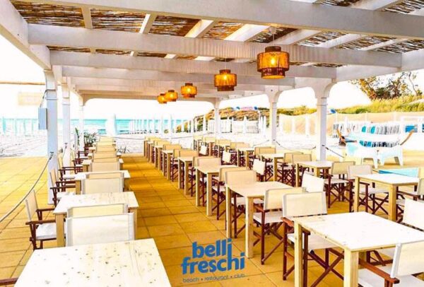 Area Ristorante del Lido Belli Freschi