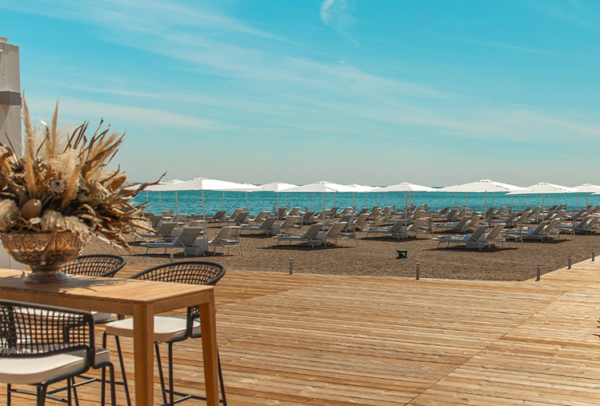 Panoramica dalla zona Bar del Lido Pettolecchia