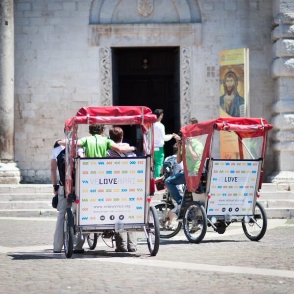 Tour nella città vecchia di Bari in Risciò