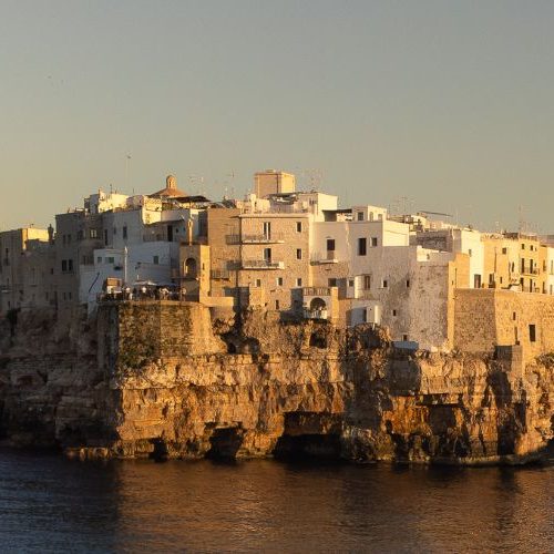 Polignano a MAre al tramonto