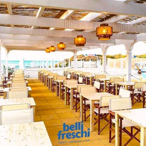 Area Ristorante del Lido Belli Freschi