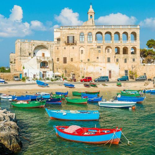 The small and beautiful of San Vito, near Polignano a Mare, Bari