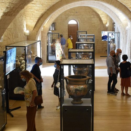 Esposizioni museo Archeologico di Santa Scolastica