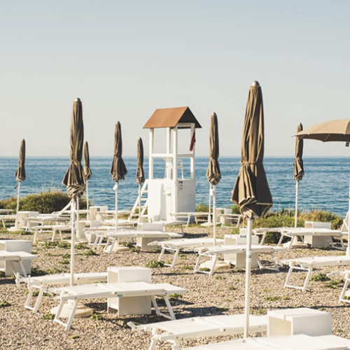 Panoramica del Lido Egnazia Beach Club