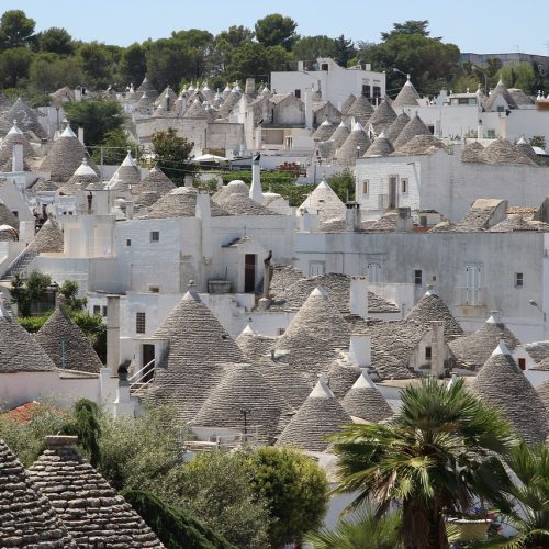 Panoramica trulli di Alberobello